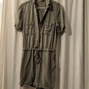 C & C Green Romper